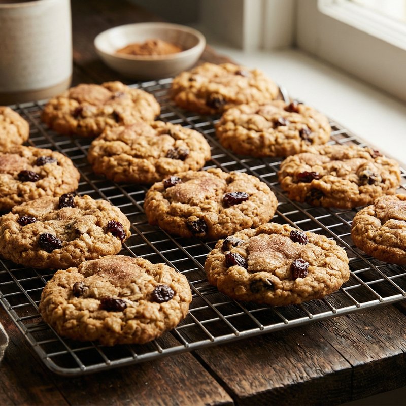 Oatmeal Raisin Protein Cookies